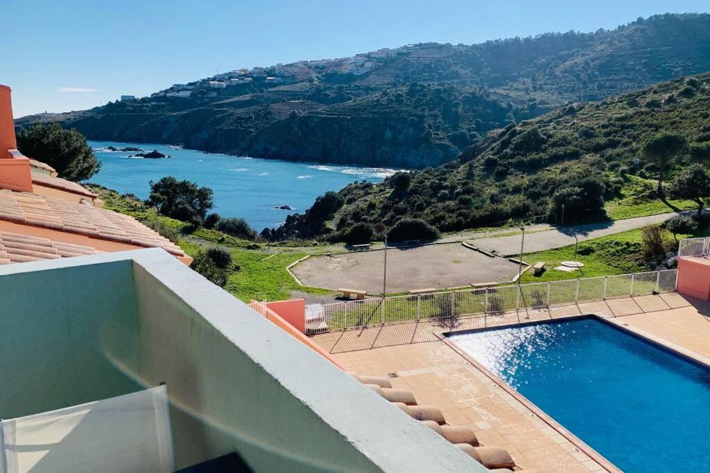 Appartement 4 Personnes Vue Mer Cerbère Exteriör bild